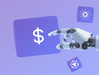 Rastreador de crescimento de portfólio cripto mostrando lucros e saldo no Choice Lucrona